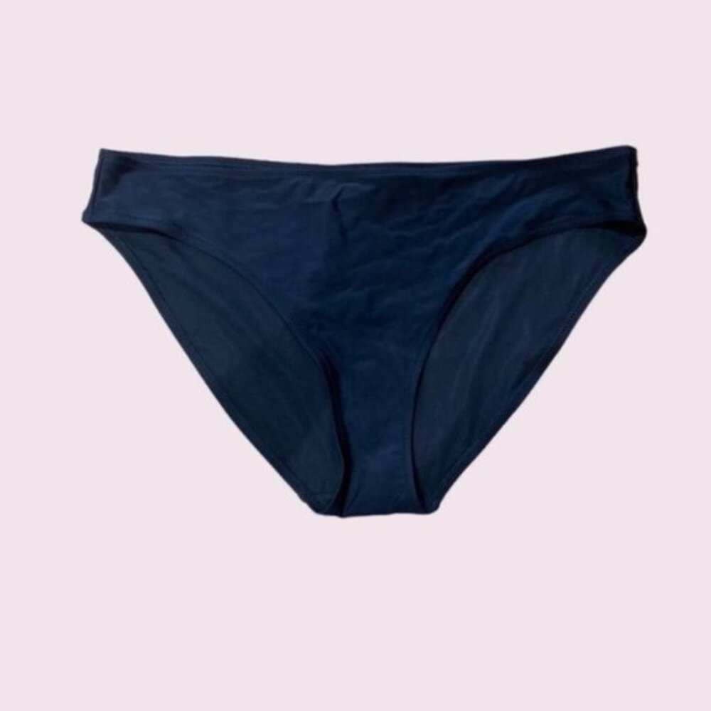 Aerie Women Black Full Coverage Booty Bikini Bottom Size XL